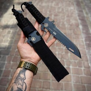 چاقوی طبیعتگردی مدل شکاری M9 دسته بند پیچ