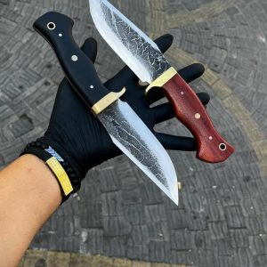 چاقوی طبیعتگردی دستساز مدل شکاری شمشیری استاد فضلی ( اصلی )