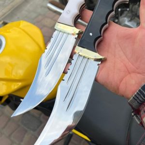 چاقوی طبیعتگردی دستساز مدل شکاری پنجه ای استاد فضلی