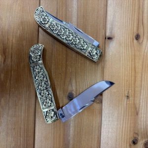 چاقوی جیبی میوه‌خوری کلکسیونی دست‌ساز